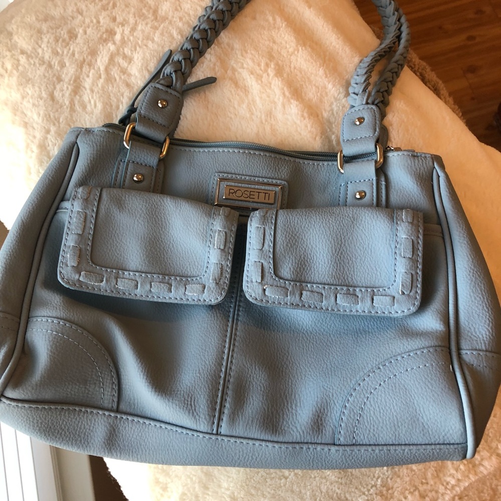 Rosetti Blue Handbag